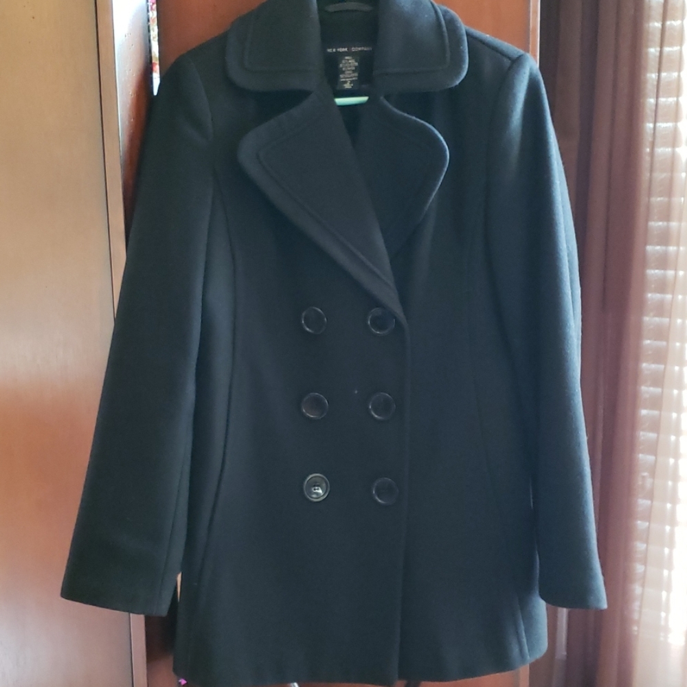 Beautiful Black Pea Coat